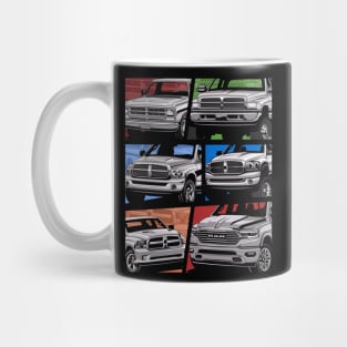 Pick up Truck Generations Mug